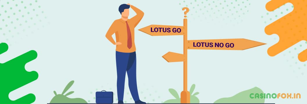 lotus book - don't bet on this site