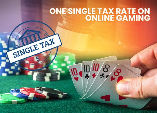 Single tax for gambling